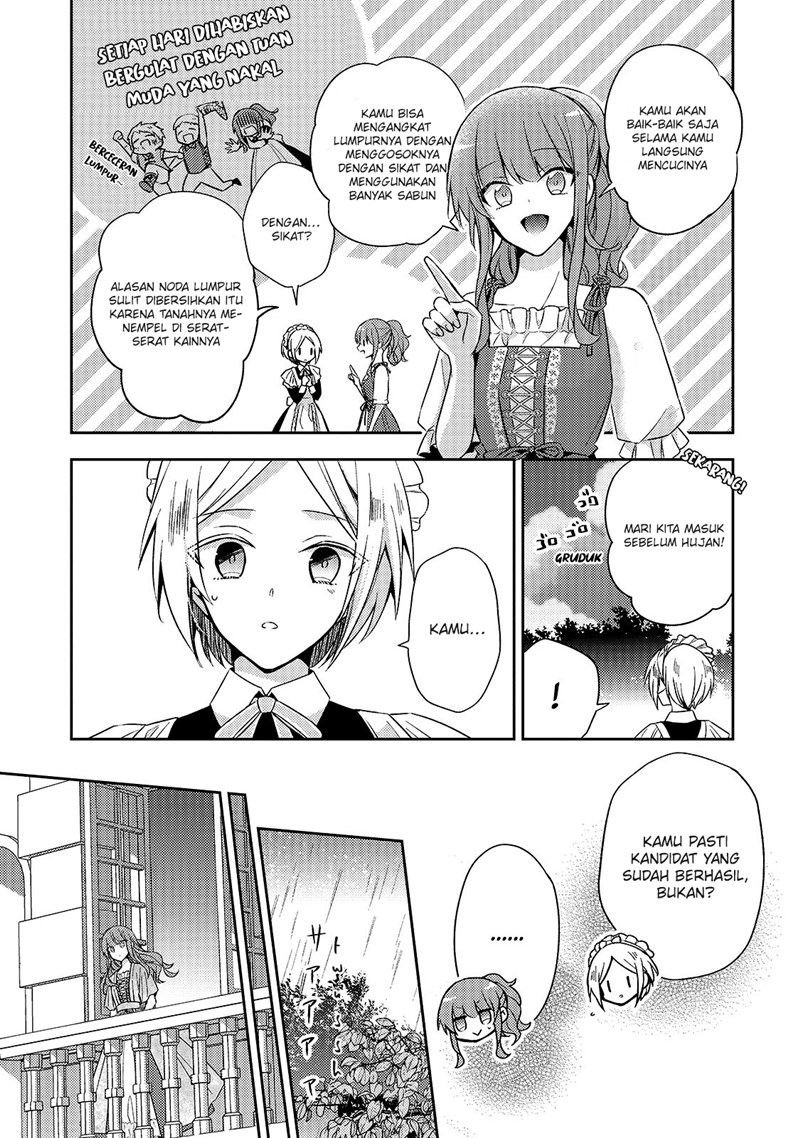 Halaman 12 dari Loop 7-kaime no Akuyaku Reijou wa, Moto Tekikoku de Jiyuu Kimama na Hanayome Seikatsu o Mankitsu Suru Chapter 4