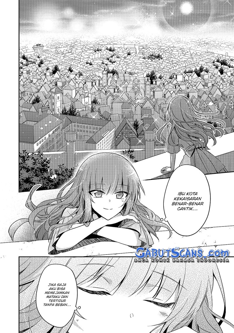 Halaman 13 dari Loop 7-kaime no Akuyaku Reijou wa, Moto Tekikoku de Jiyuu Kimama na Hanayome Seikatsu o Mankitsu Suru Chapter 4