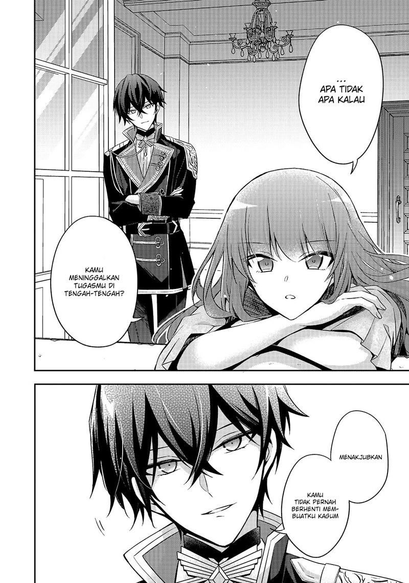 Halaman 15 dari Loop 7-kaime no Akuyaku Reijou wa, Moto Tekikoku de Jiyuu Kimama na Hanayome Seikatsu o Mankitsu Suru Chapter 4