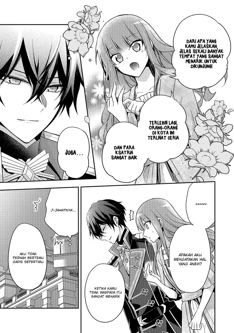 Halaman 20 dari Loop 7-kaime no Akuyaku Reijou wa, Moto Tekikoku de Jiyuu Kimama na Hanayome Seikatsu o Mankitsu Suru Chapter 4