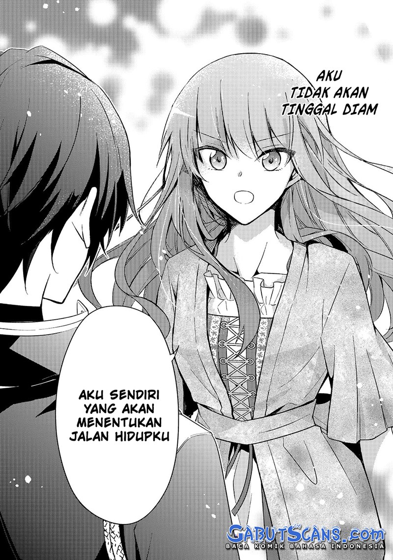 Halaman 22 dari Loop 7-kaime no Akuyaku Reijou wa, Moto Tekikoku de Jiyuu Kimama na Hanayome Seikatsu o Mankitsu Suru Chapter 4