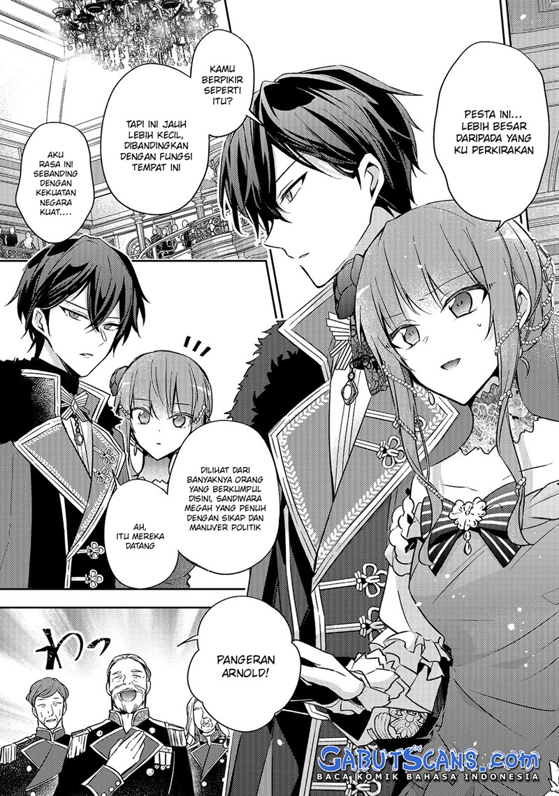 Halaman 15 dari Loop 7-kaime no Akuyaku Reijou wa, Moto Tekikoku de Jiyuu Kimama na Hanayome Seikatsu o Mankitsu Suru Chapter 5