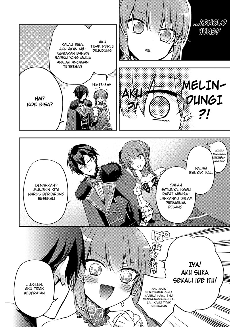 Halaman 20 dari Loop 7-kaime no Akuyaku Reijou wa, Moto Tekikoku de Jiyuu Kimama na Hanayome Seikatsu o Mankitsu Suru Chapter 5