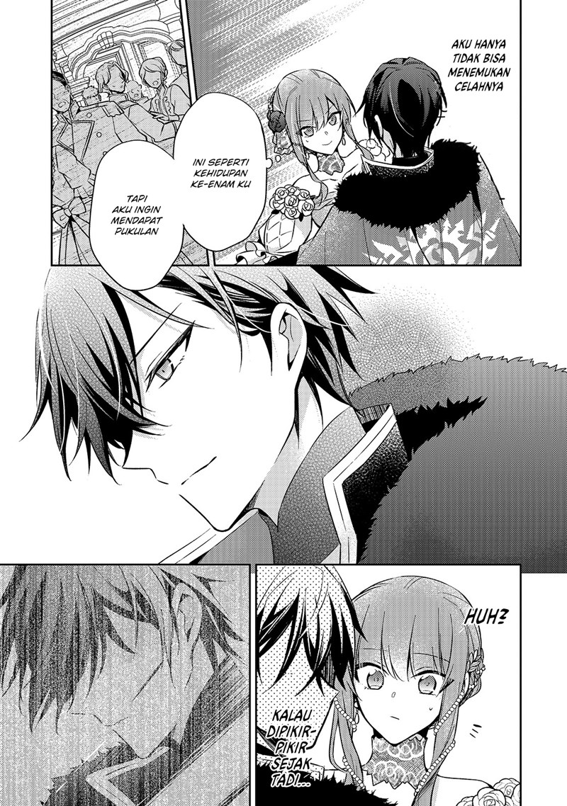 Halaman 29 dari Loop 7-kaime no Akuyaku Reijou wa, Moto Tekikoku de Jiyuu Kimama na Hanayome Seikatsu o Mankitsu Suru Chapter 5