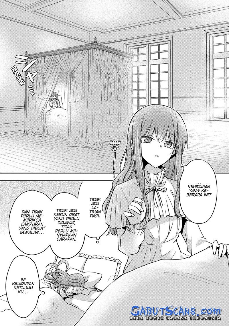 Halaman 3 dari Loop 7-kaime no Akuyaku Reijou wa, Moto Tekikoku de Jiyuu Kimama na Hanayome Seikatsu o Mankitsu Suru Chapter 5