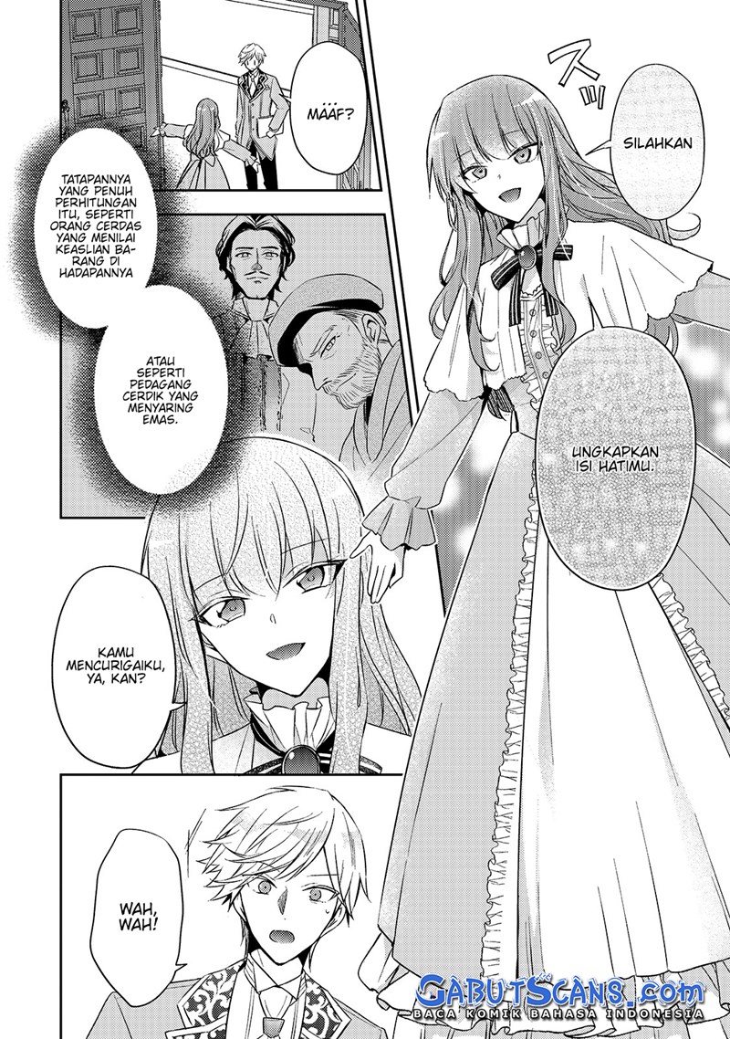 Halaman 6 dari Loop 7-kaime no Akuyaku Reijou wa, Moto Tekikoku de Jiyuu Kimama na Hanayome Seikatsu o Mankitsu Suru Chapter 5