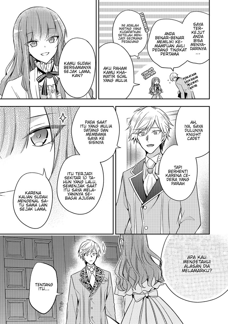 Halaman 7 dari Loop 7-kaime no Akuyaku Reijou wa, Moto Tekikoku de Jiyuu Kimama na Hanayome Seikatsu o Mankitsu Suru Chapter 5