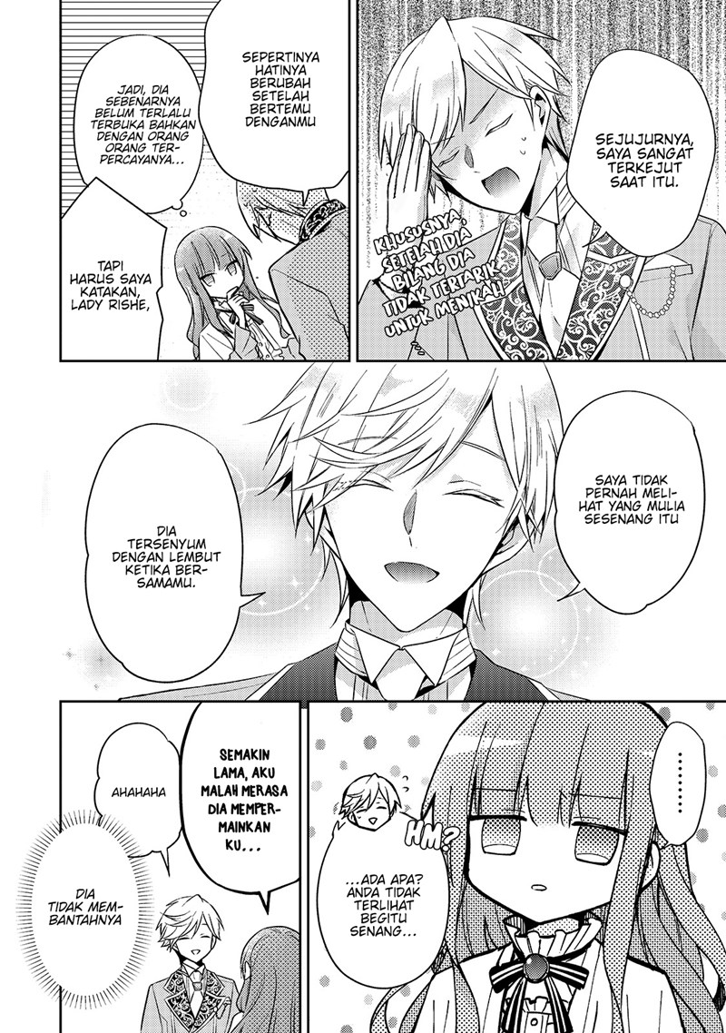 Halaman 8 dari Loop 7-kaime no Akuyaku Reijou wa, Moto Tekikoku de Jiyuu Kimama na Hanayome Seikatsu o Mankitsu Suru Chapter 5