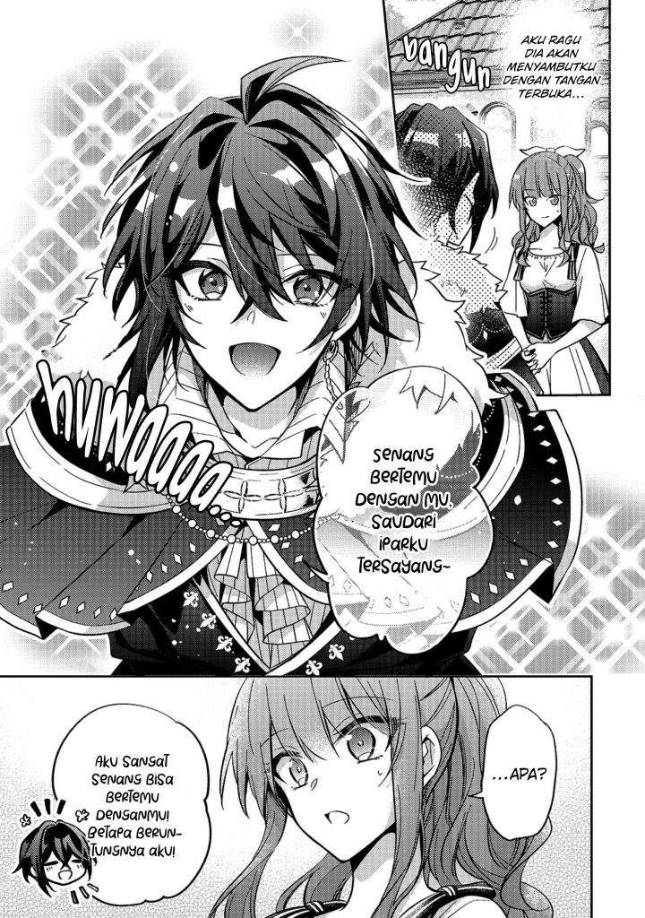Halaman 16 dari Loop 7-kaime no Akuyaku Reijou wa, Moto Tekikoku de Jiyuu Kimama na Hanayome Seikatsu o Mankitsu Suru Chapter 9