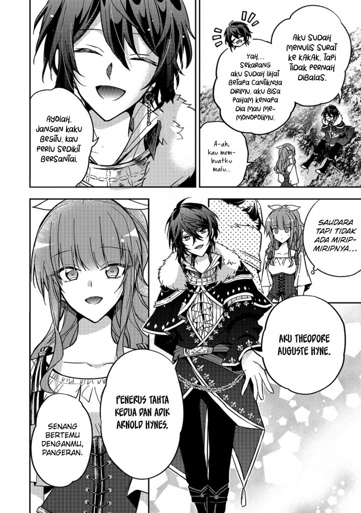 Halaman 17 dari Loop 7-kaime no Akuyaku Reijou wa, Moto Tekikoku de Jiyuu Kimama na Hanayome Seikatsu o Mankitsu Suru Chapter 9