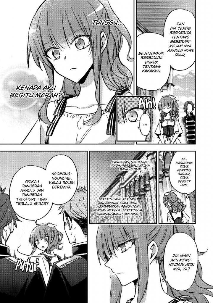 Halaman 24 dari Loop 7-kaime no Akuyaku Reijou wa, Moto Tekikoku de Jiyuu Kimama na Hanayome Seikatsu o Mankitsu Suru Chapter 9
