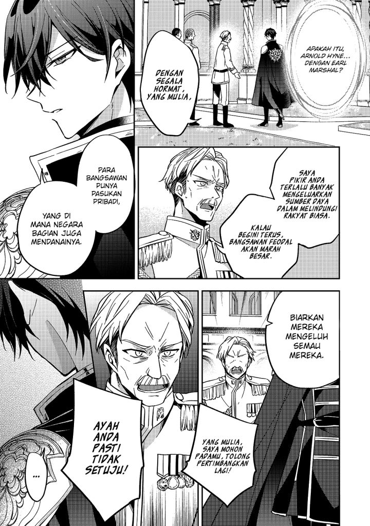 Halaman 26 dari Loop 7-kaime no Akuyaku Reijou wa, Moto Tekikoku de Jiyuu Kimama na Hanayome Seikatsu o Mankitsu Suru Chapter 9