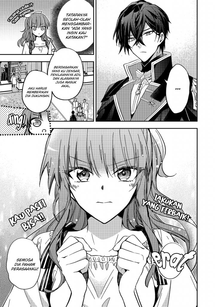 Halaman 28 dari Loop 7-kaime no Akuyaku Reijou wa, Moto Tekikoku de Jiyuu Kimama na Hanayome Seikatsu o Mankitsu Suru Chapter 9