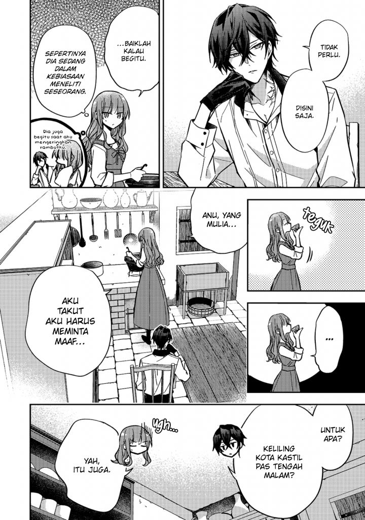 Halaman 3 dari Loop 7-kaime no Akuyaku Reijou wa, Moto Tekikoku de Jiyuu Kimama na Hanayome Seikatsu o Mankitsu Suru Chapter 9