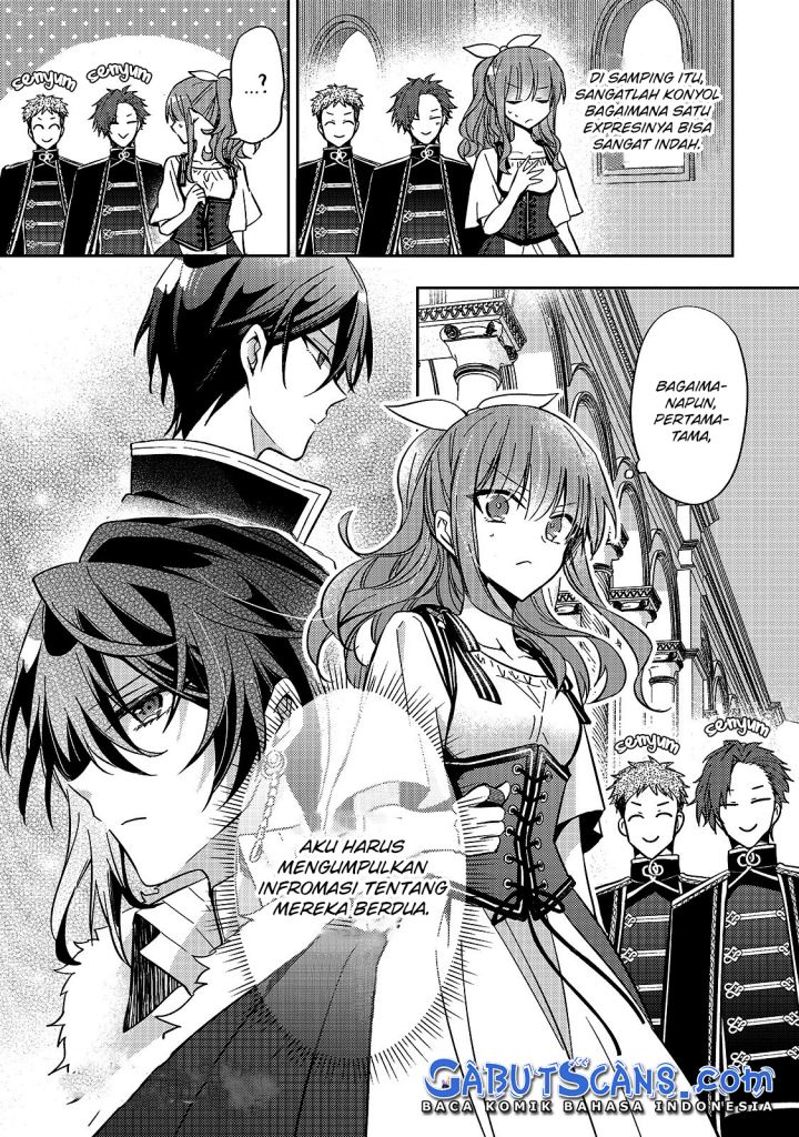 Halaman 32 dari Loop 7-kaime no Akuyaku Reijou wa, Moto Tekikoku de Jiyuu Kimama na Hanayome Seikatsu o Mankitsu Suru Chapter 9