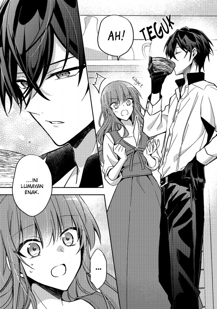Halaman 6 dari Loop 7-kaime no Akuyaku Reijou wa, Moto Tekikoku de Jiyuu Kimama na Hanayome Seikatsu o Mankitsu Suru Chapter 9