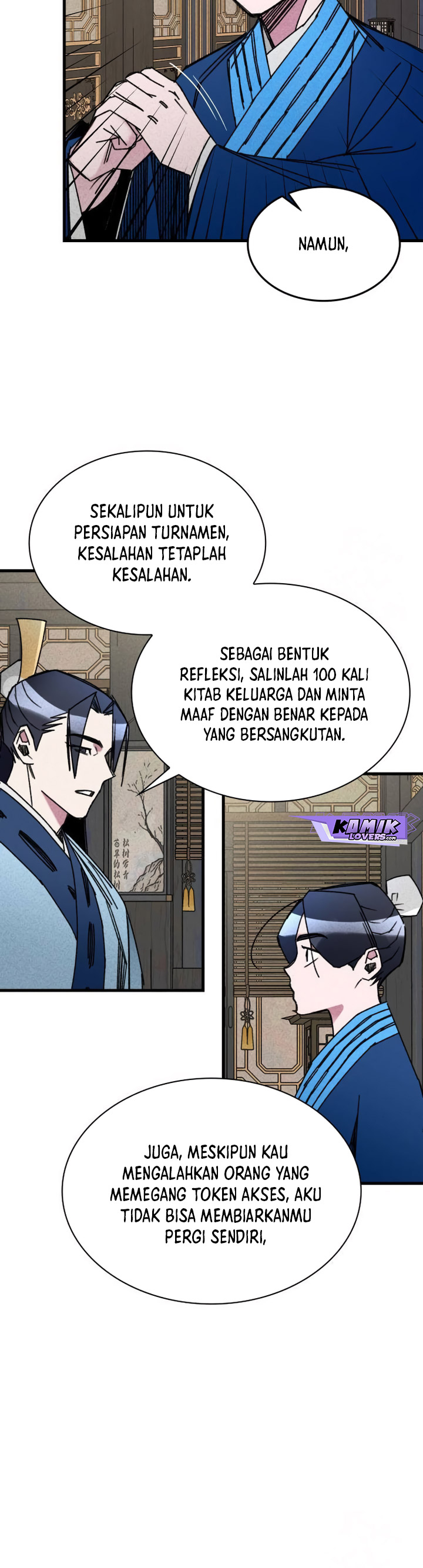 Halaman 26 dari The Young Master of Namgung Is an Impersonal Person Chapter 4
