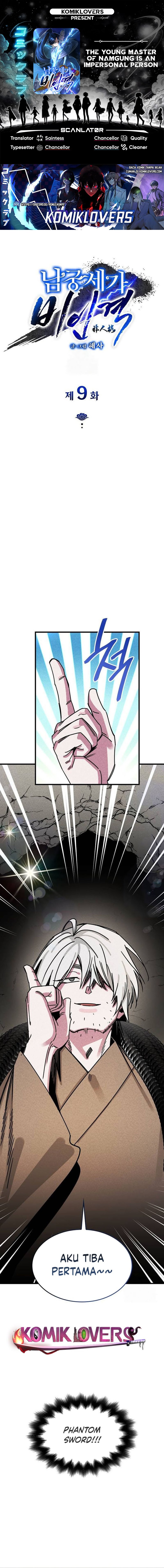 Halaman 1 dari The Young Master of Namgung Is an Impersonal Person Chapter 9