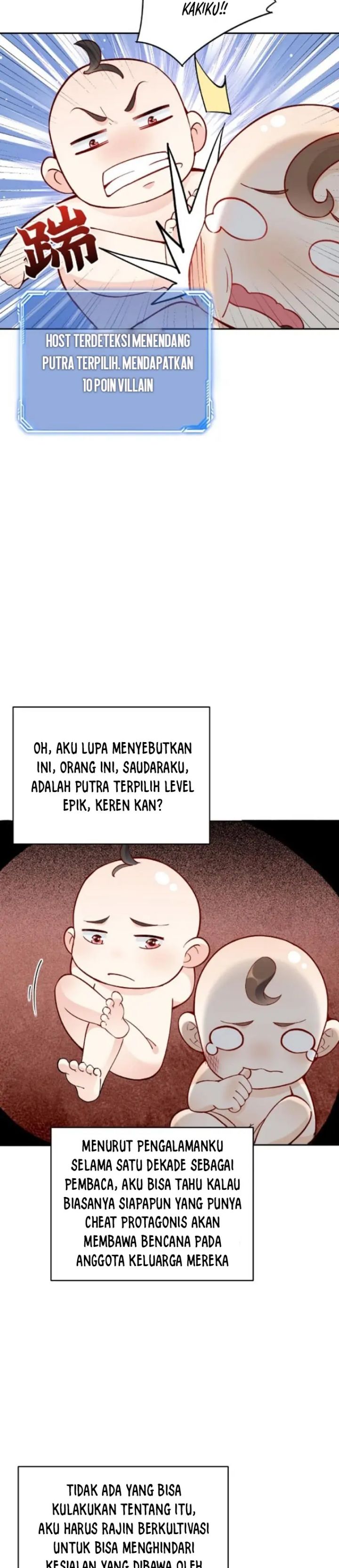 Halaman 7 dari This Villain Has Some Conscience, but Not Much! Chapter 1