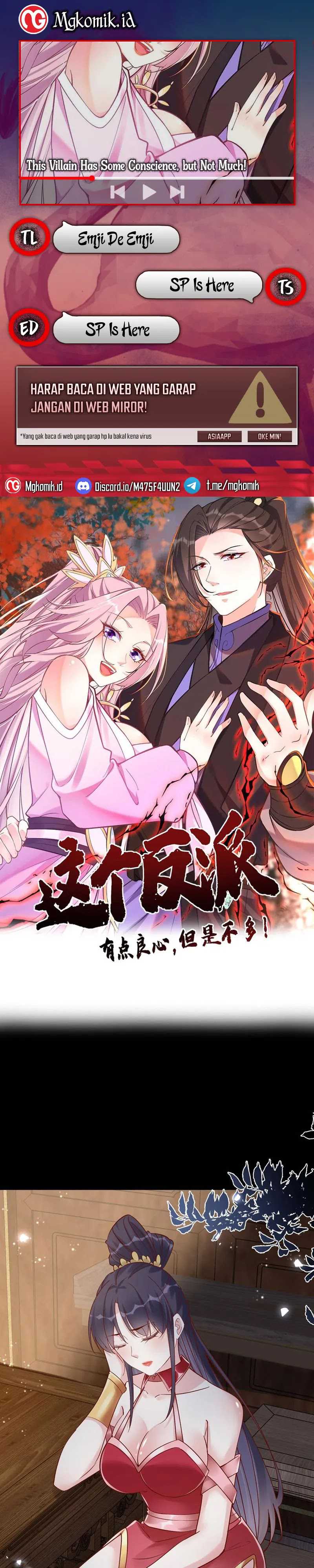 Halaman 1 dari This Villain Has Some Conscience, but Not Much! Chapter 104