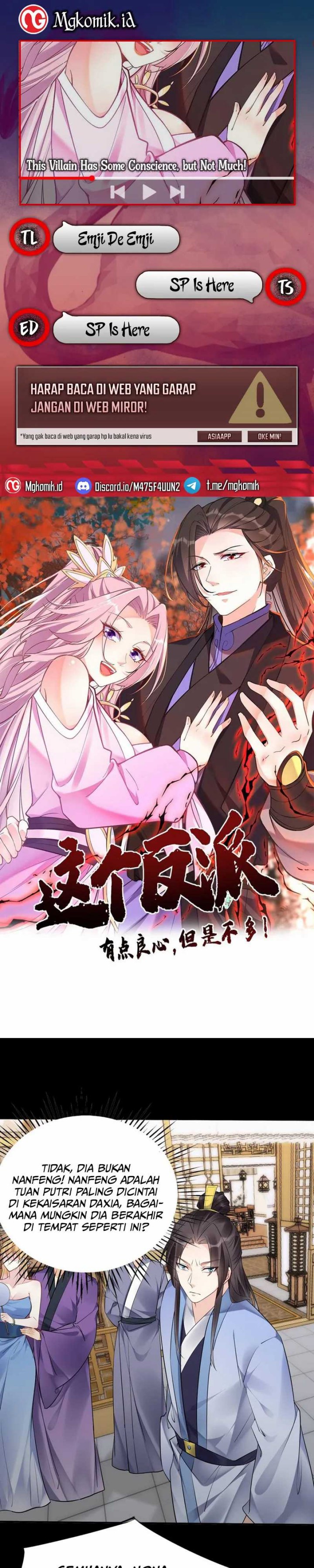 Halaman 1 dari This Villain Has Some Conscience, but Not Much! Chapter 124