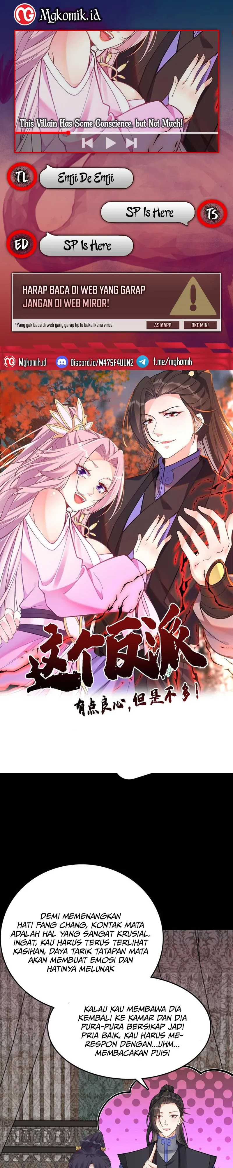 Halaman 1 dari This Villain Has Some Conscience, but Not Much! Chapter 126