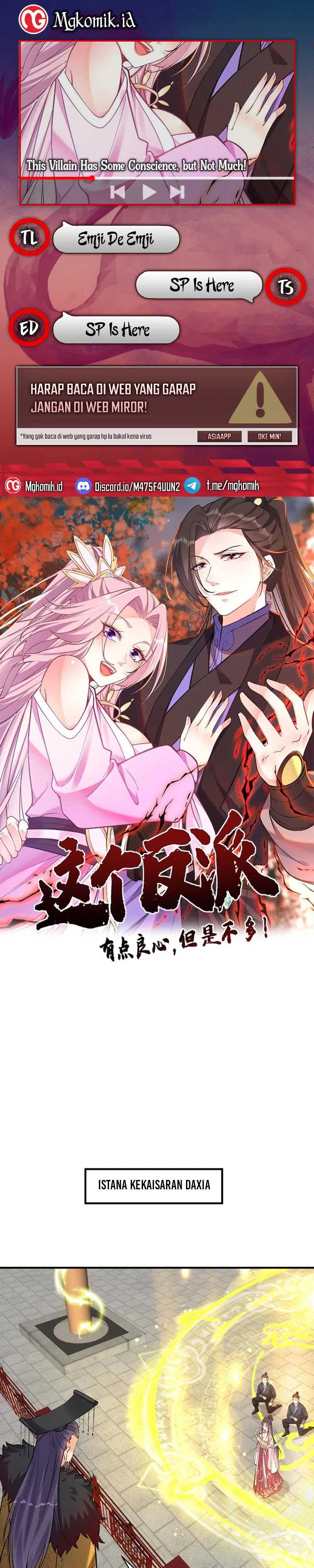 Halaman 1 dari This Villain Has Some Conscience, but Not Much! Chapter 130