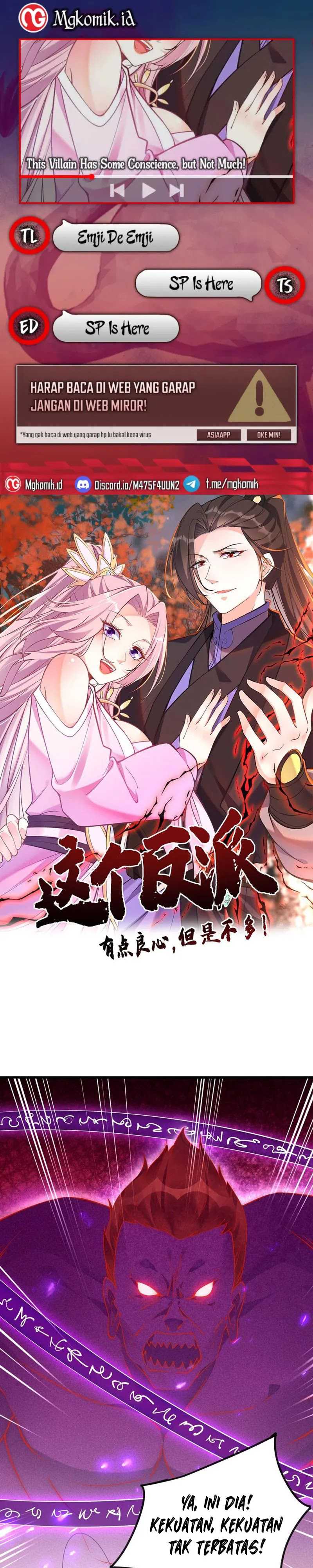 Halaman 1 dari This Villain Has Some Conscience, but Not Much! Chapter 133