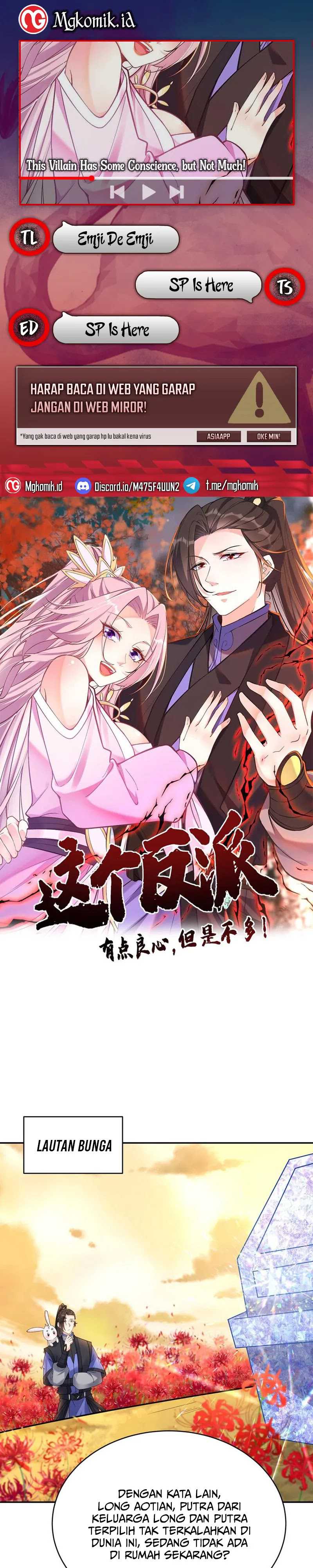 Halaman 1 dari This Villain Has Some Conscience, but Not Much! Chapter 143
