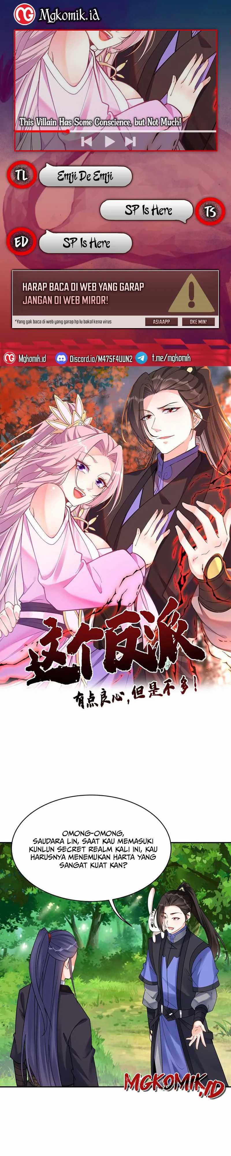 Halaman 1 dari This Villain Has Some Conscience, but Not Much! Chapter 145