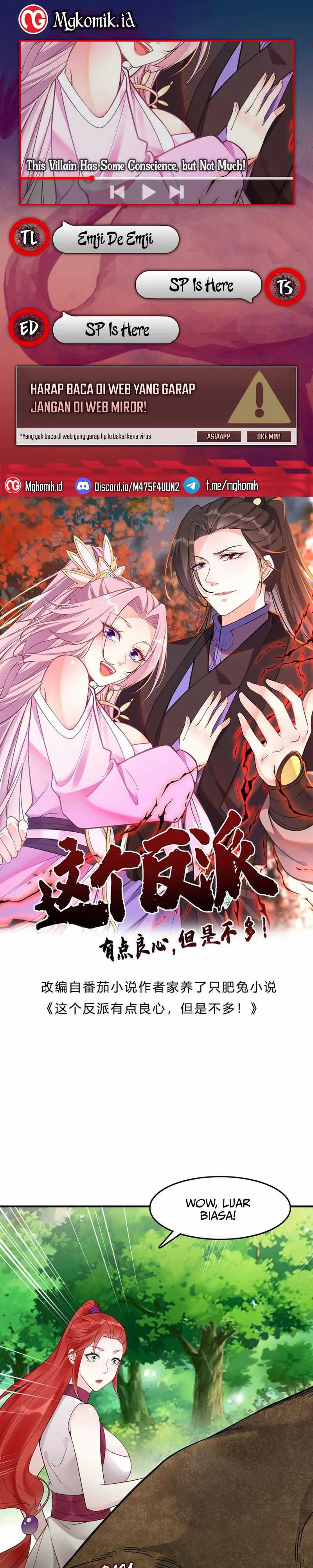 Halaman 1 dari This Villain Has Some Conscience, but Not Much! Chapter 146