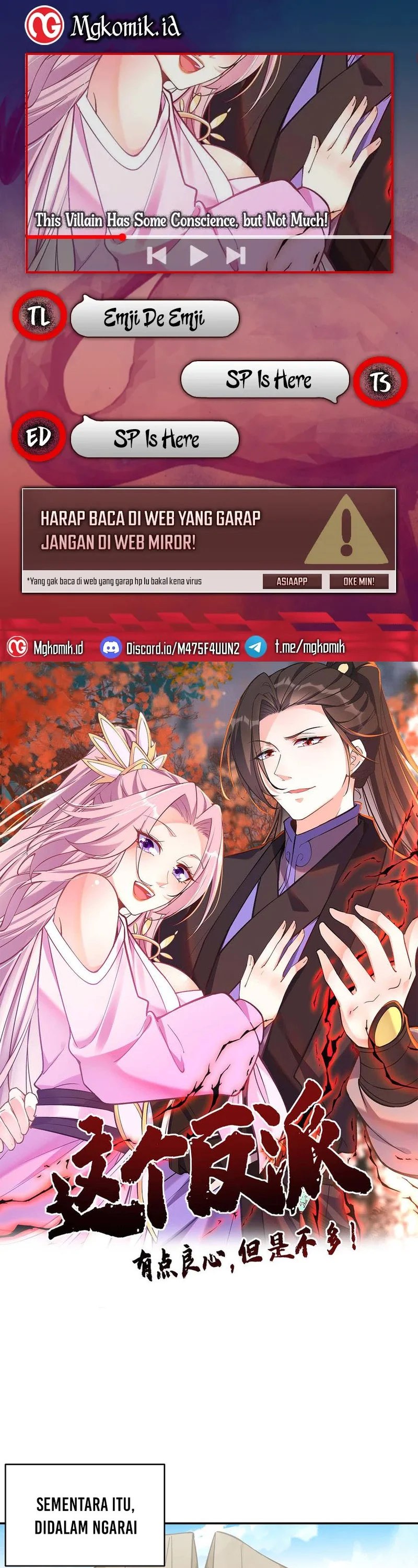 Halaman 1 dari This Villain Has Some Conscience, but Not Much! Chapter 147