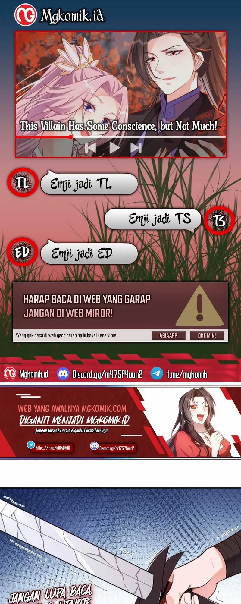 Halaman 1 dari This Villain Has Some Conscience, but Not Much! Chapter 16