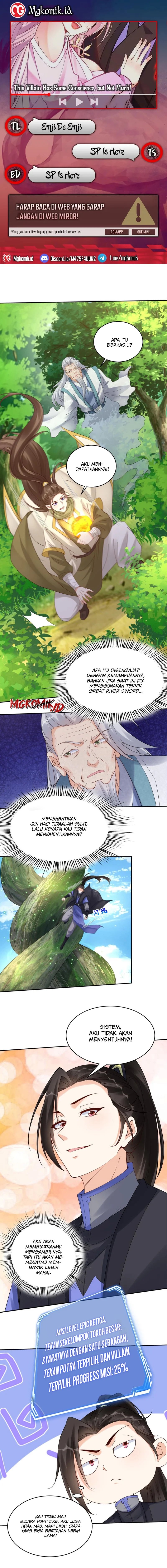 Halaman 1 dari This Villain Has Some Conscience, but Not Much! Chapter 161