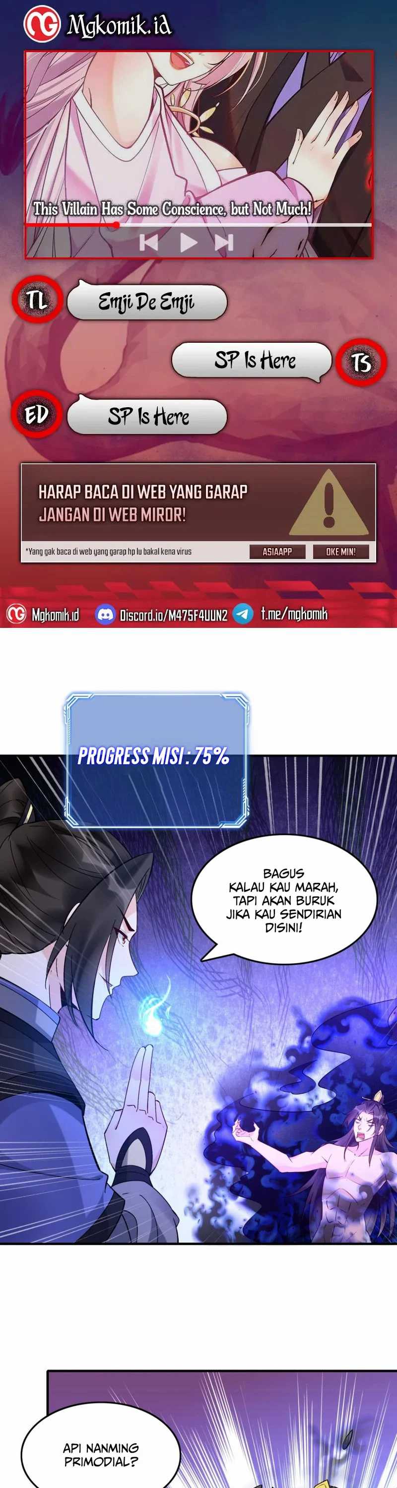 Halaman 1 dari This Villain Has Some Conscience, but Not Much! Chapter 163