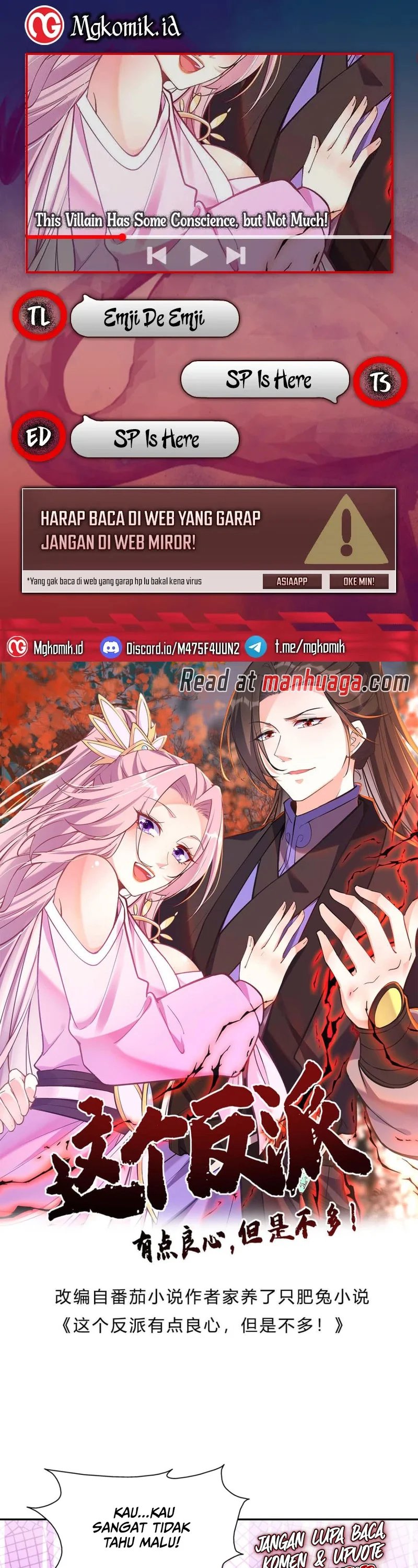 Halaman 1 dari This Villain Has Some Conscience, but Not Much! Chapter 167