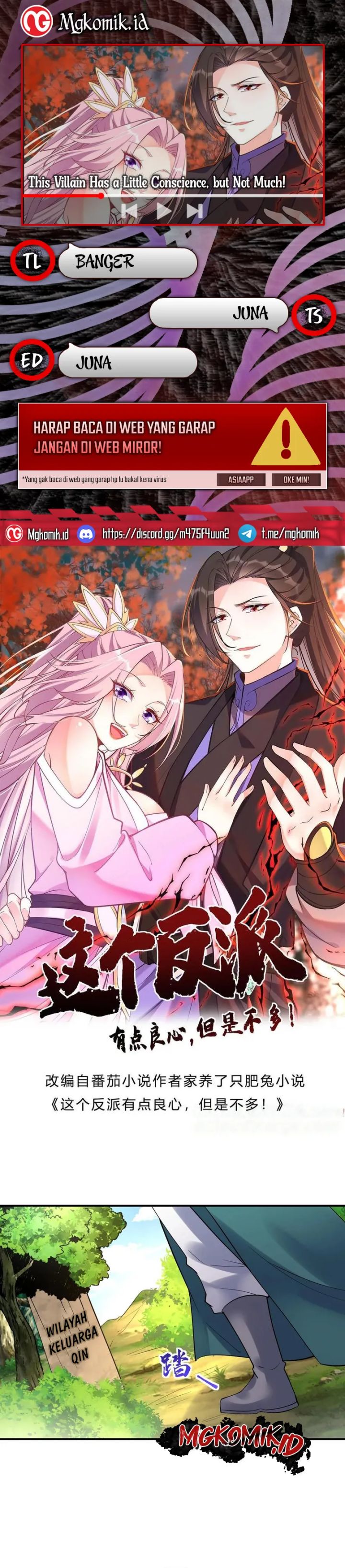 Halaman 1 dari This Villain Has Some Conscience, but Not Much! Chapter 183