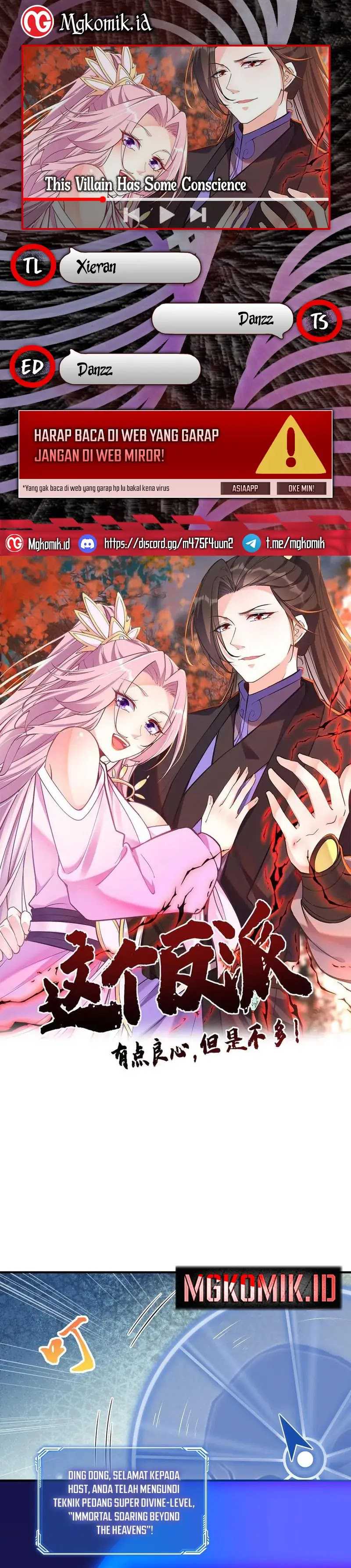 Halaman 1 dari This Villain Has Some Conscience, but Not Much! Chapter 198