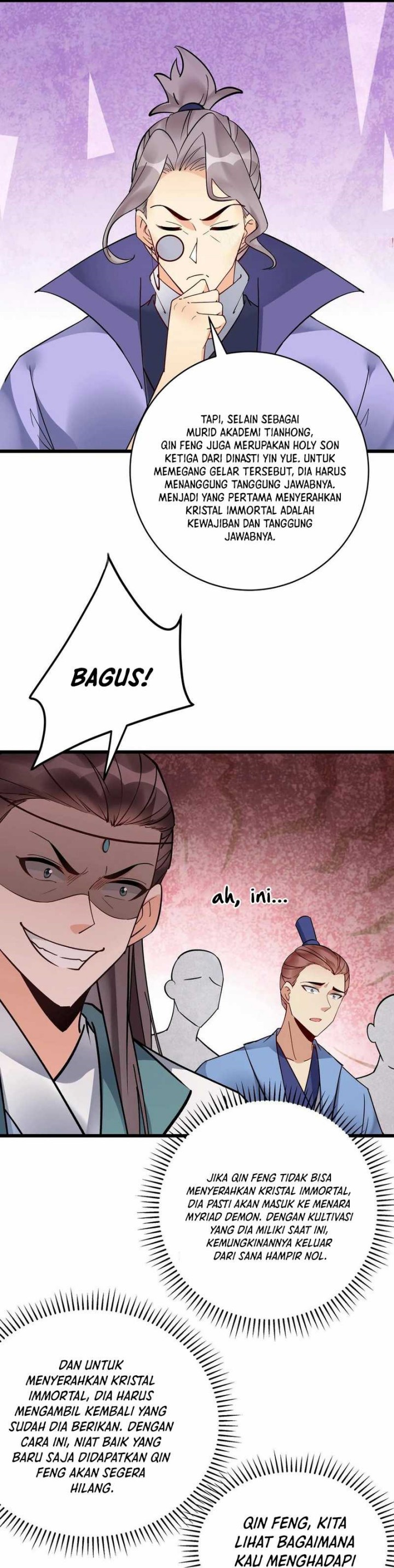 Halaman 9 dari This Villain Has Some Conscience, but Not Much! Chapter 211
