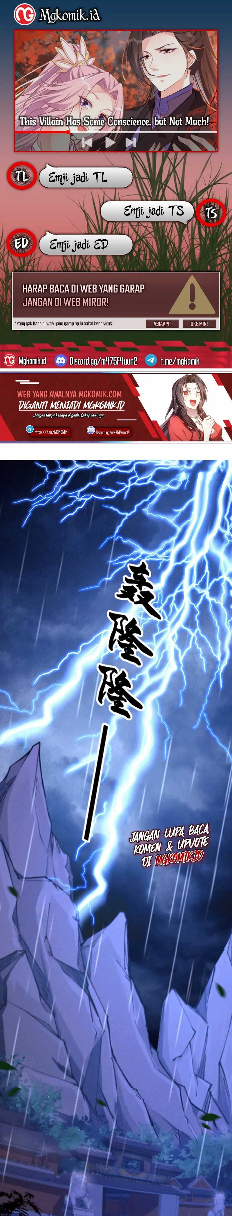 Halaman 1 dari This Villain Has Some Conscience, but Not Much! Chapter 24