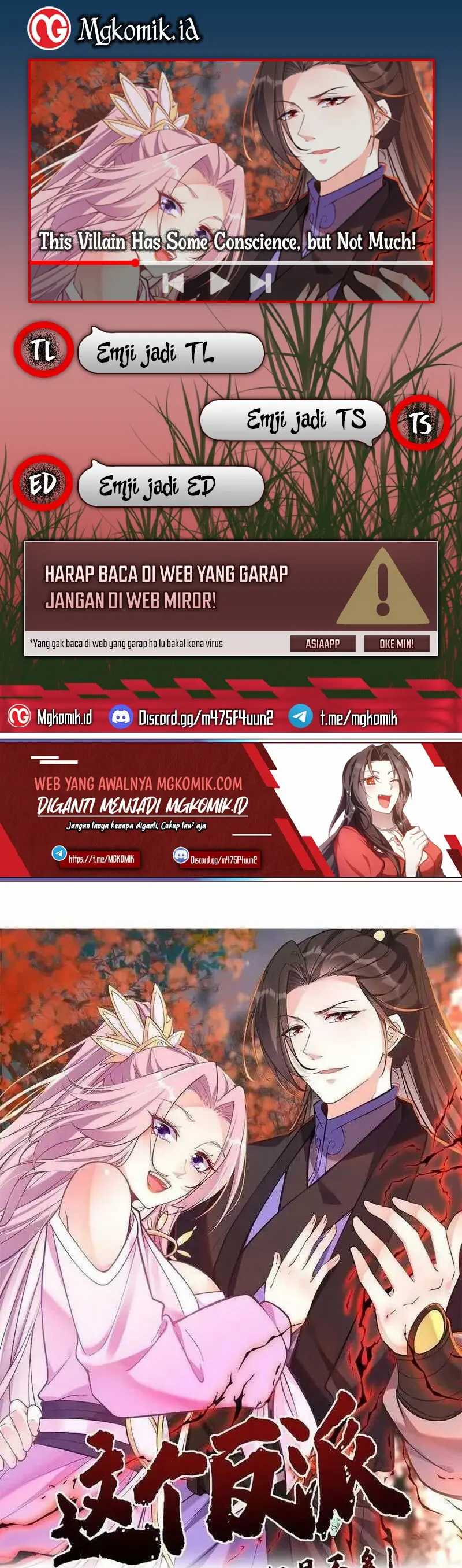 Halaman 1 dari This Villain Has Some Conscience, but Not Much! Chapter 62