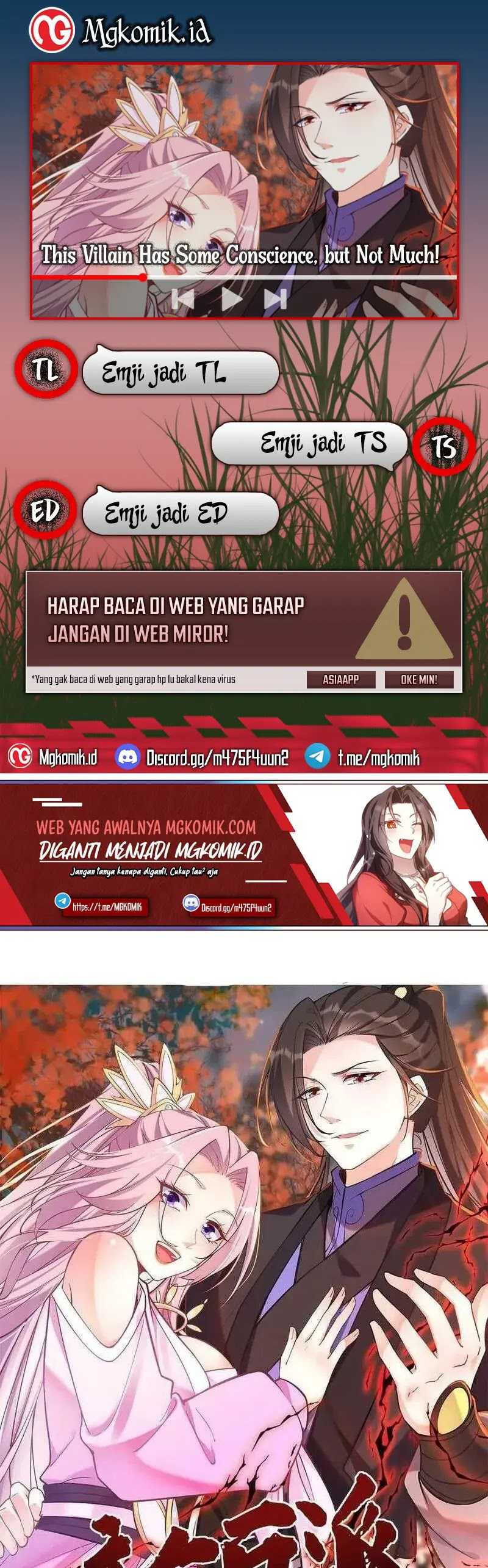 Halaman 1 dari This Villain Has Some Conscience, but Not Much! Chapter 63