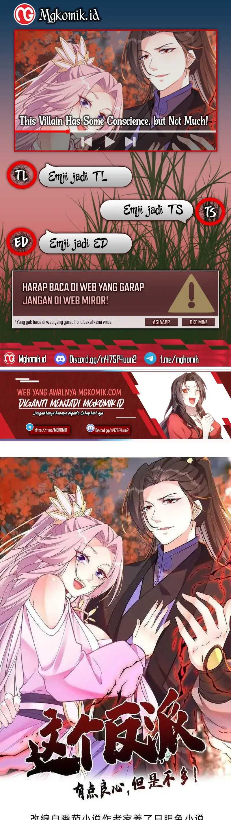 Halaman 1 dari This Villain Has Some Conscience, but Not Much! Chapter 65