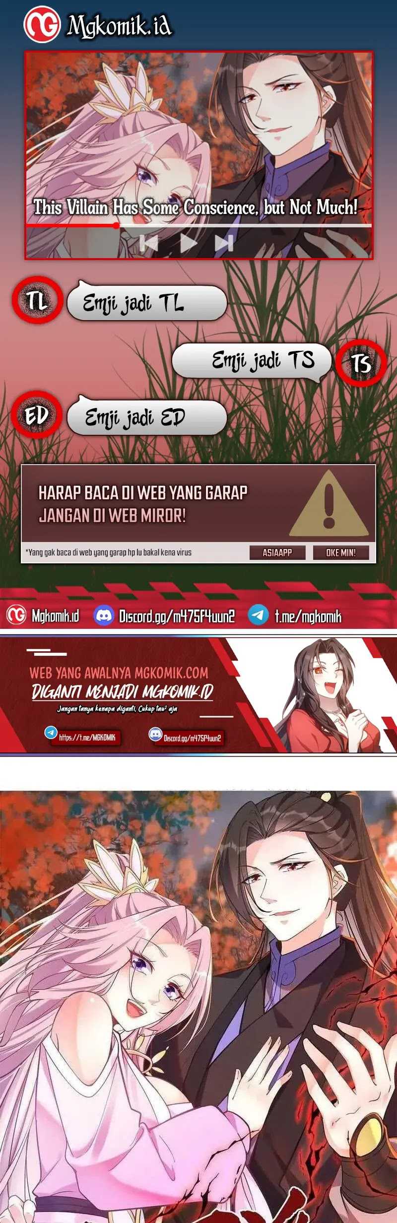 Halaman 1 dari This Villain Has Some Conscience, but Not Much! Chapter 66