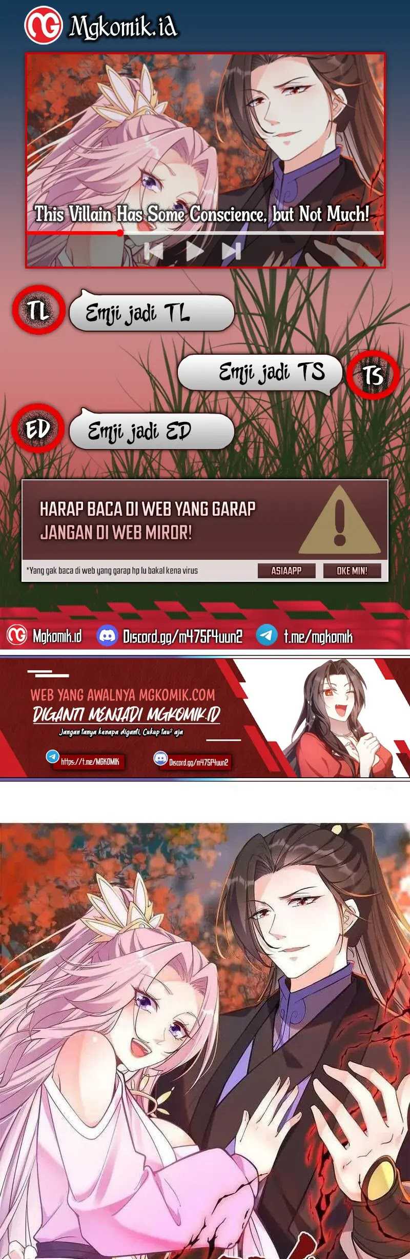 Halaman 1 dari This Villain Has Some Conscience, but Not Much! Chapter 68