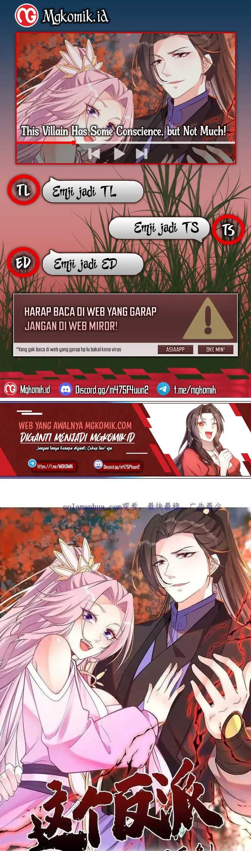 Halaman 1 dari This Villain Has Some Conscience, but Not Much! Chapter 70