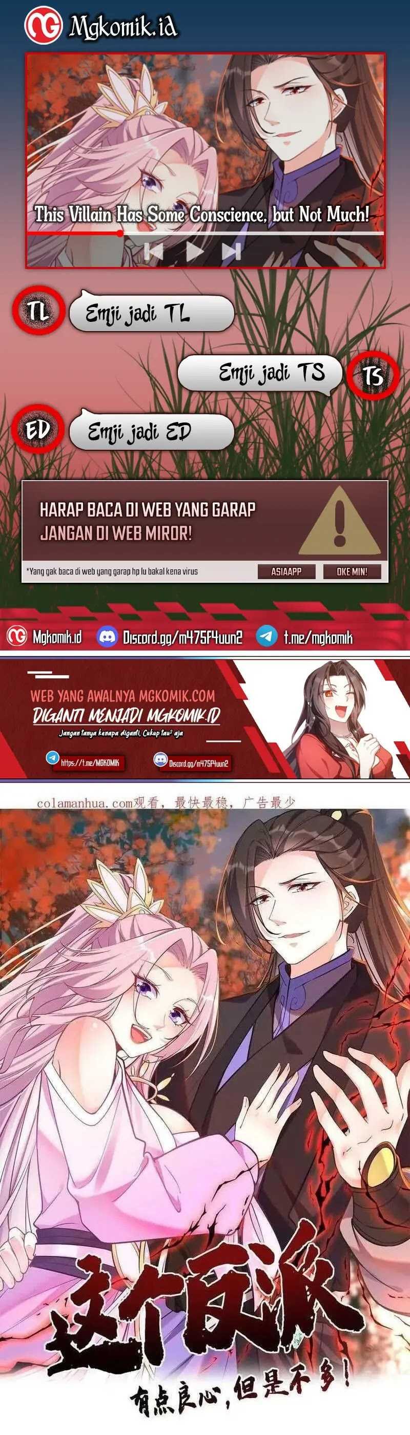 Halaman 1 dari This Villain Has Some Conscience, but Not Much! Chapter 71
