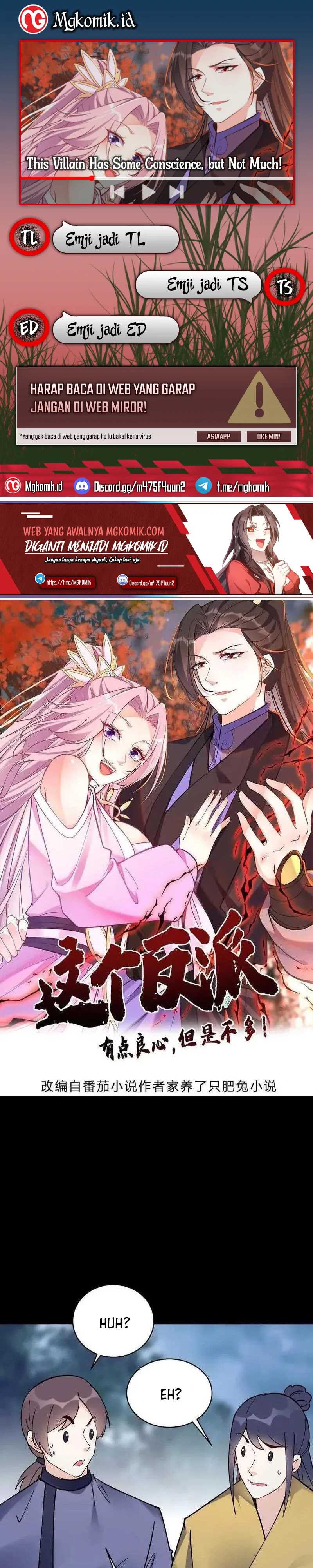 Halaman 1 dari This Villain Has Some Conscience, but Not Much! Chapter 83