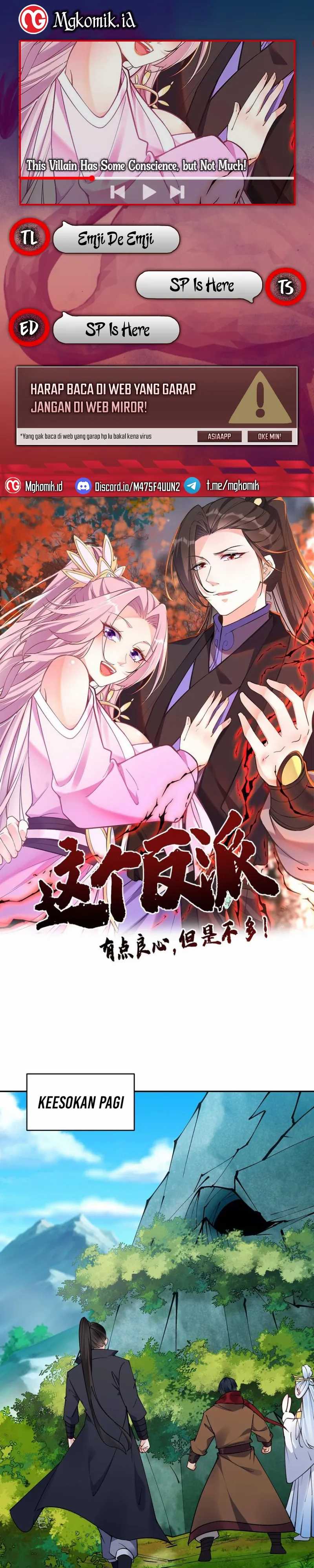 Halaman 1 dari This Villain Has Some Conscience, but Not Much! Chapter 86