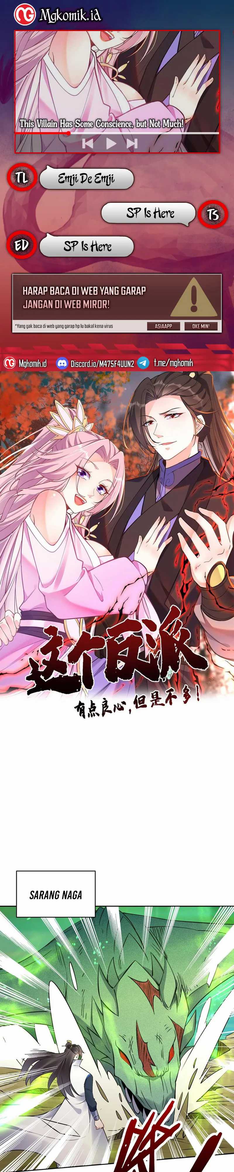Halaman 1 dari This Villain Has Some Conscience, but Not Much! Chapter 88